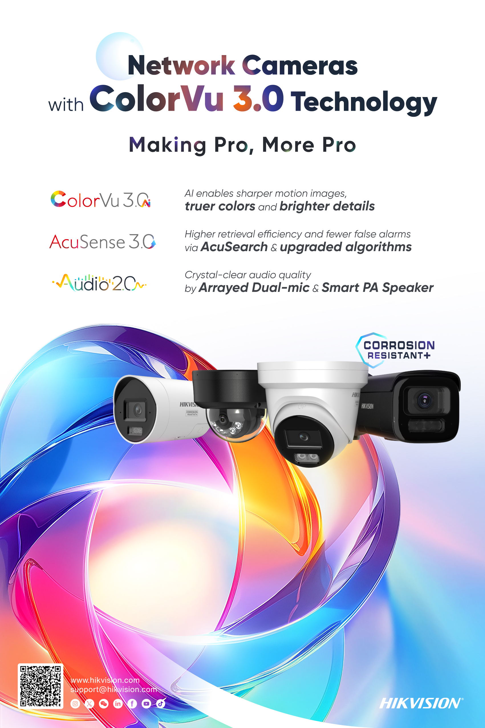 Hikvision Network Camera Pro Series với ColorVu 3.0 2
