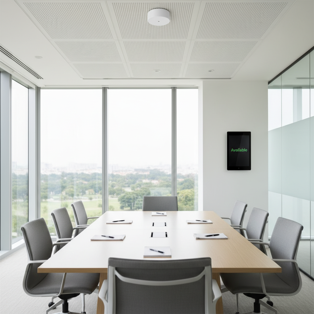 Hướng dẫn triển khai occupancy sensor phòng họp cho văn phòng 50 người