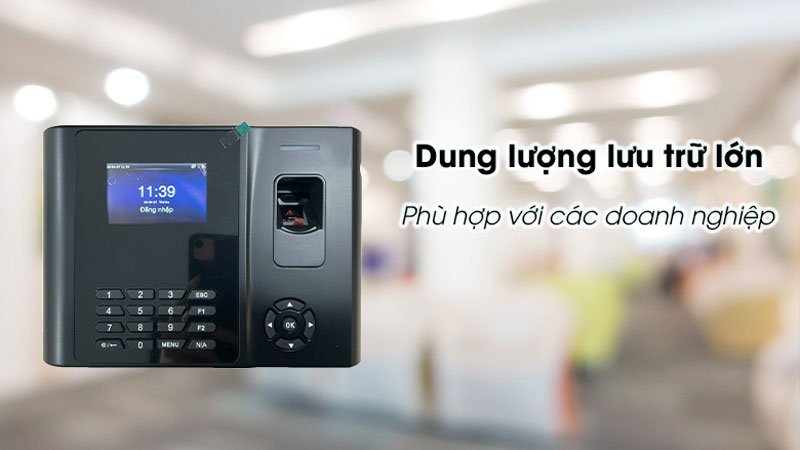 Máy chấm công Ronald Jack X958-C vân tay và thẻ từ 3