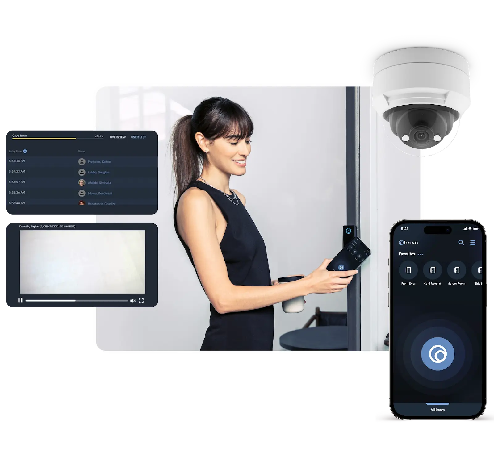Brivo Access Control — Nền tảng kiểm soát ra vào cloud-native