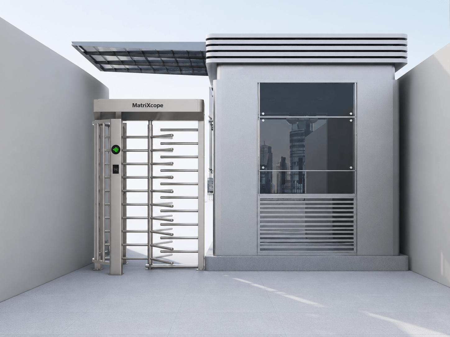Full Height Turnstile MatriXcope MTC-F5400XPRO 2