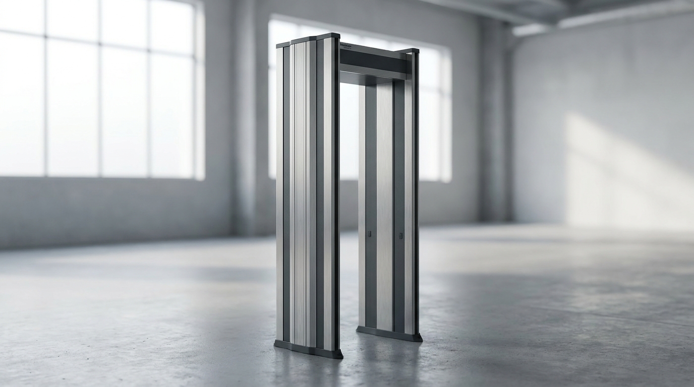 Metor® 6M Walk-Through Metal Detector — Multi-Zone WTMD