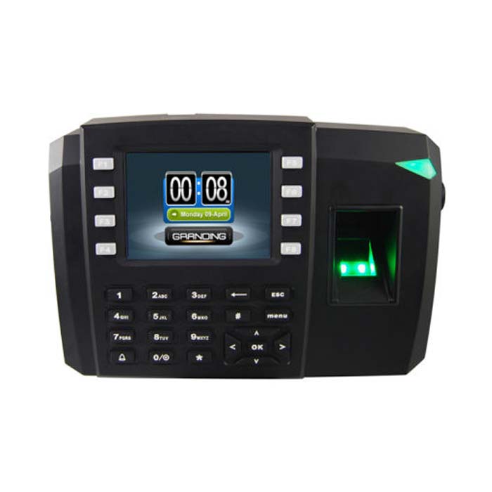 Máy chấm công vân tay và kiểm soát cửa GRANDING TFT600 2