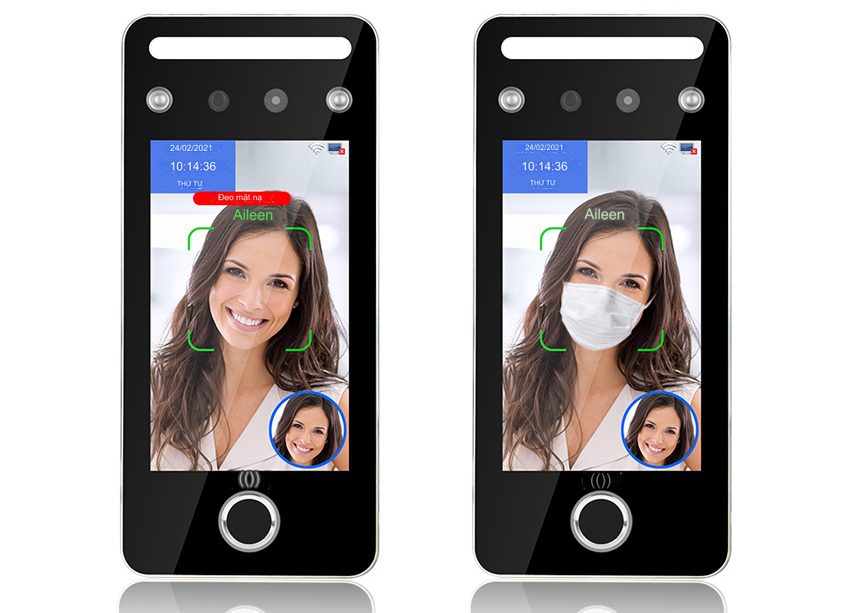 AI08 Facial Recognition Time Attendance Machine 2