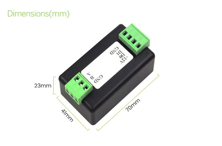 Bộ chuyển đổi Wiegand sang RS485 S4A WG-RS485 4