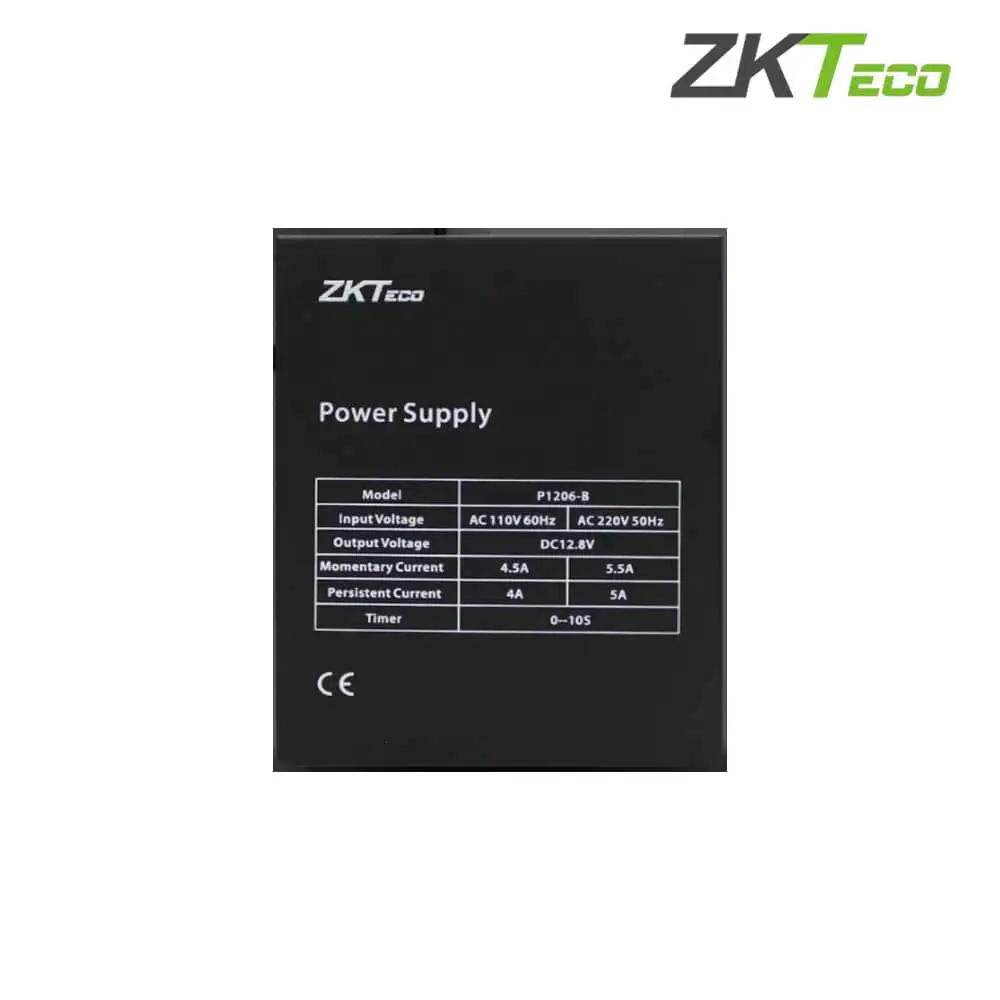 Bộ nguồn kiểm soát cửa ZKTeco P1206-B 4
