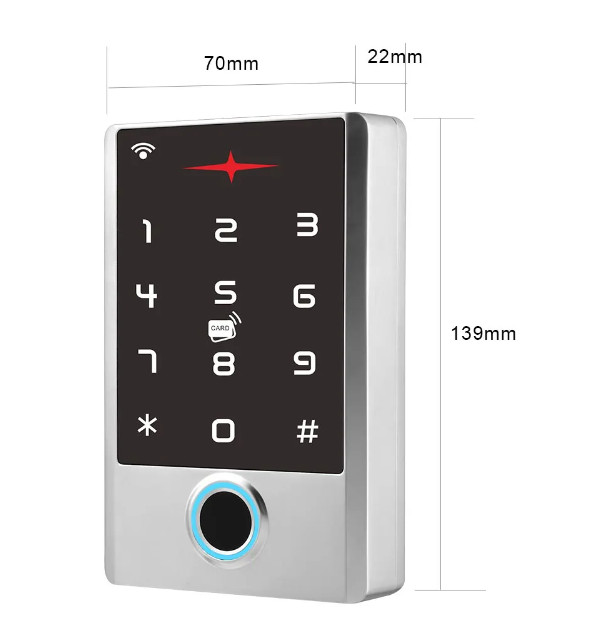 Thiết bị kiểm soát ra vào vân tay độc lập IGI30 6