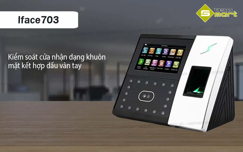 Máy chấm công khuôn mặt & vân tay Ronald Jack IFace 703 - ảnh 3