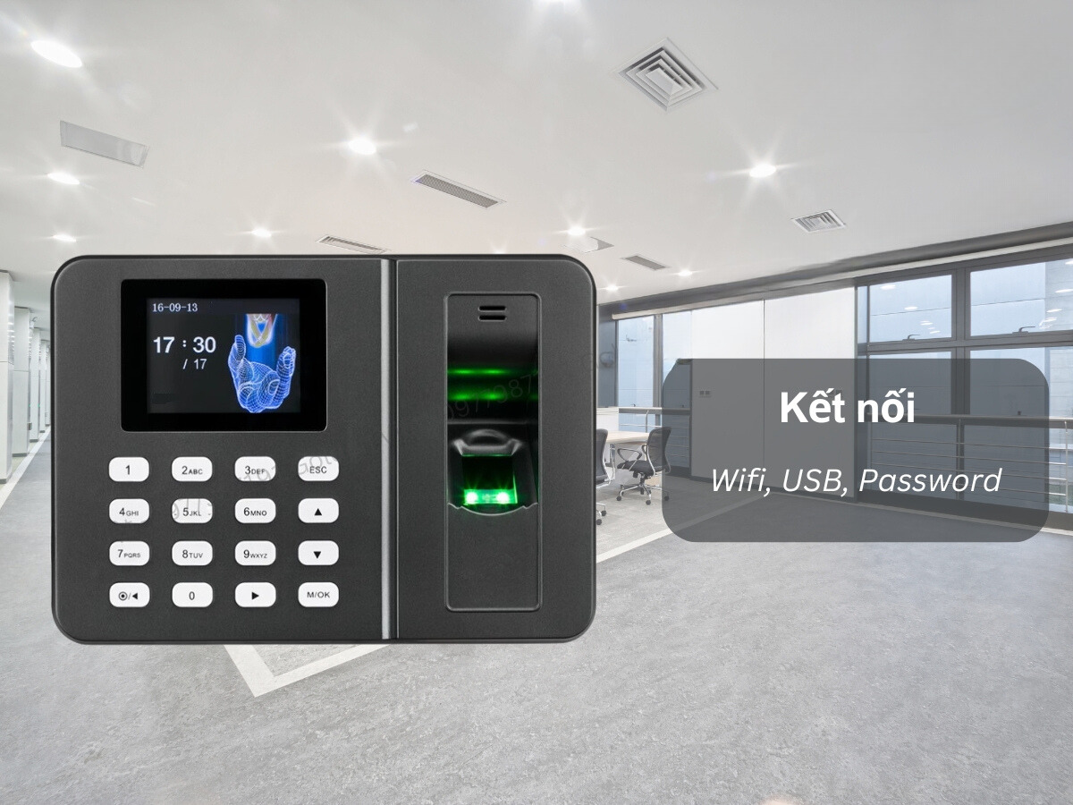 Máy chấm công vân tay và thẻ từ Ronald Jack RJ3310 2