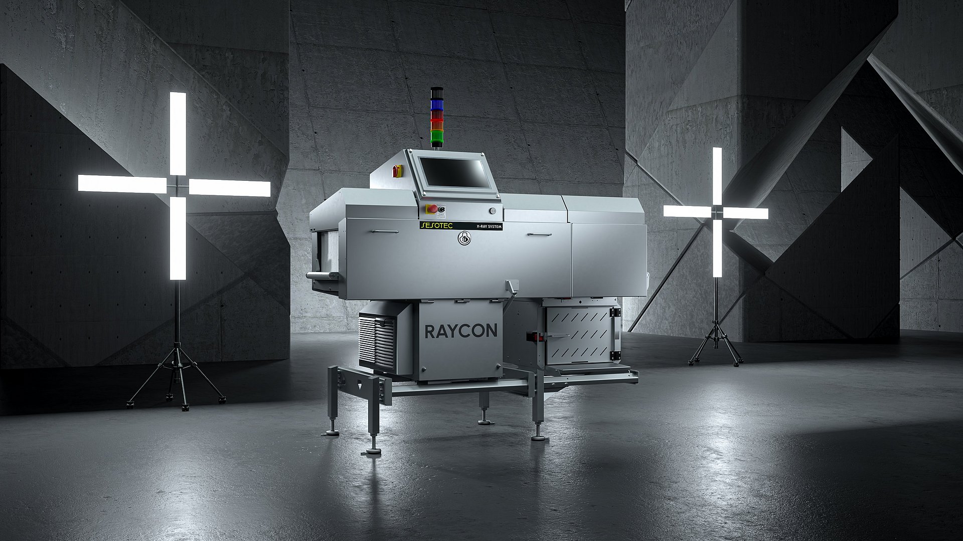 Sesotec RAYCON — Hệ thống kiểm tra X-ray cho sản phẩm đóng gói