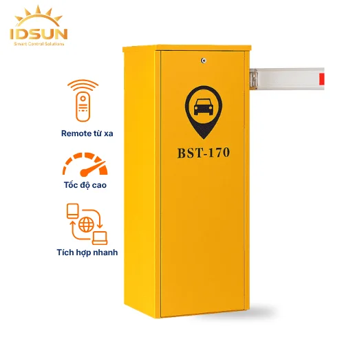 Barrier Wonsun BST-170: Tốc độ 1.5-6s, IP54, tay cần 6m
