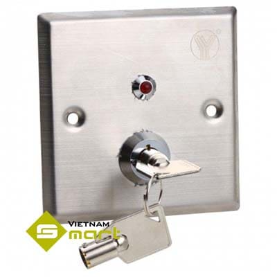 Nút công tắc mở cửa có chìa khóa YLI YKS-850LS 3