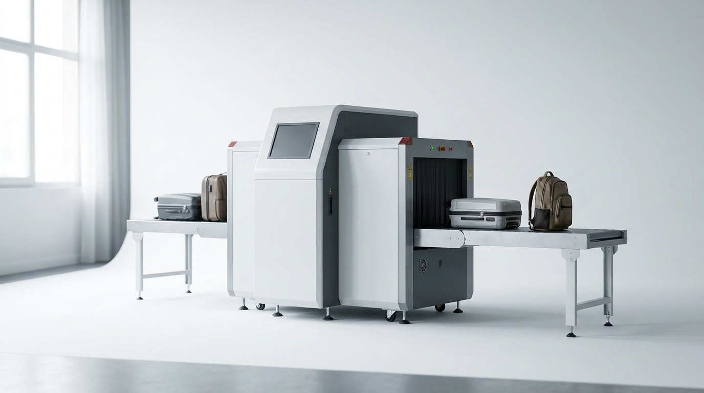 Rapiscan 620DV — 双视角手提行李安检机，适用于安检通道