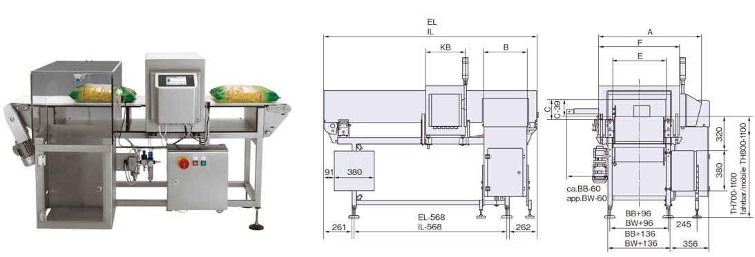 Máy dò kim loại Minebea Intec Vistus - ảnh 3