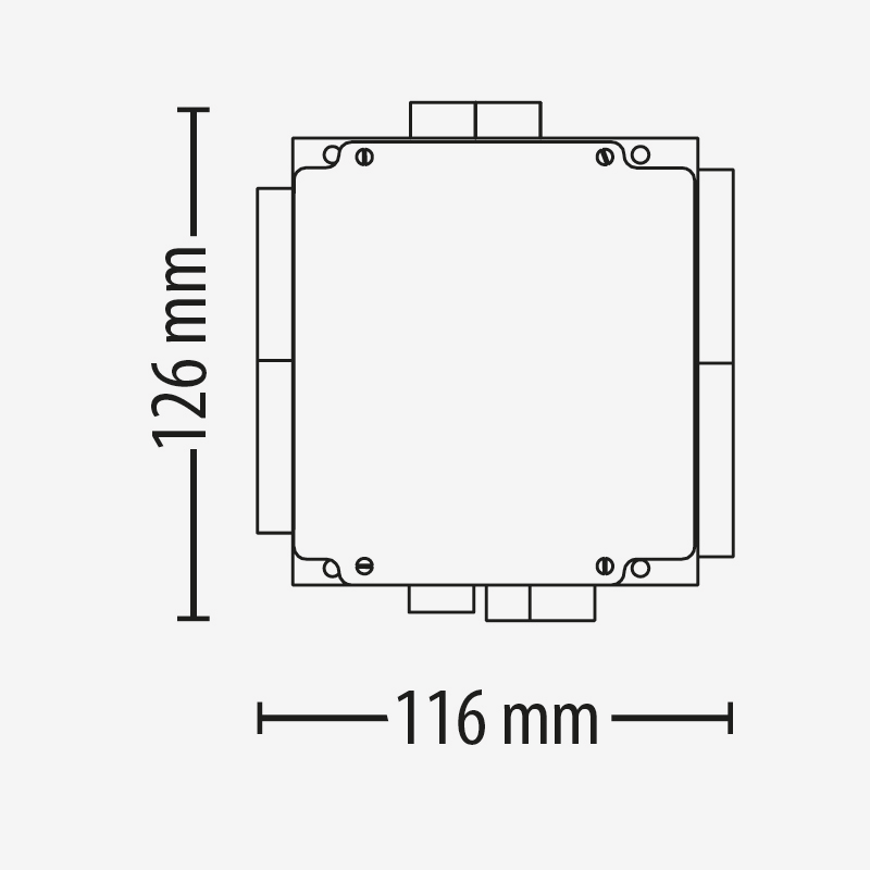 Bộ điều khiển cửa Paxton Net2 Plus 1 cửa 2