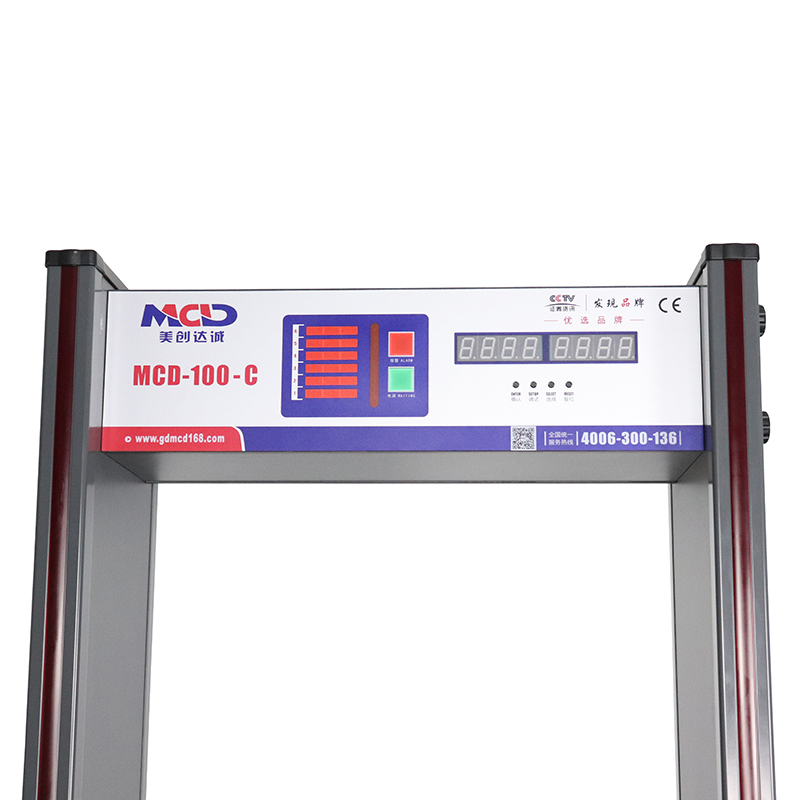 Máy dò kim loại qua cửa MCD-100C 6 vùng