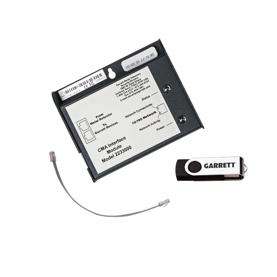 Garrett MZ 6100 Máy dò kim loại đa vùng Walk-Through 3