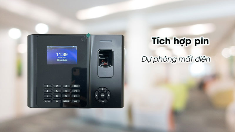 Máy chấm công Ronald Jack X958-C vân tay và thẻ từ 4
