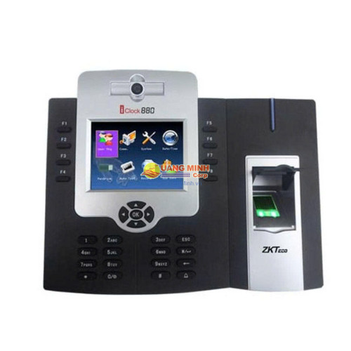 Máy chấm công vân tay ZKTeco iClock880 4