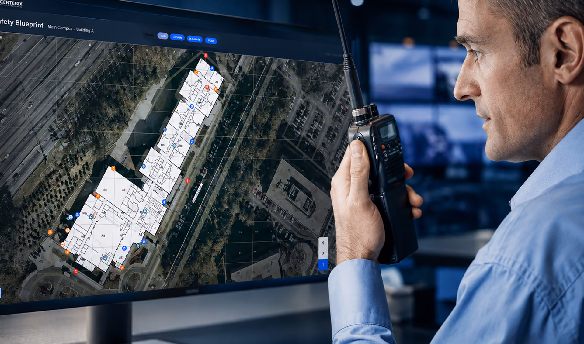 CENTEGIX Safety Blueprint — Bản đồ sự cố kỹ thuật số cho ứng phó khẩn cấp