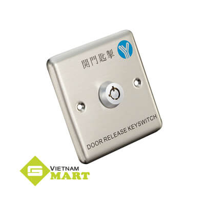 Nút công tắc mở cửa có chìa khóa YLI YKS-850LS 5