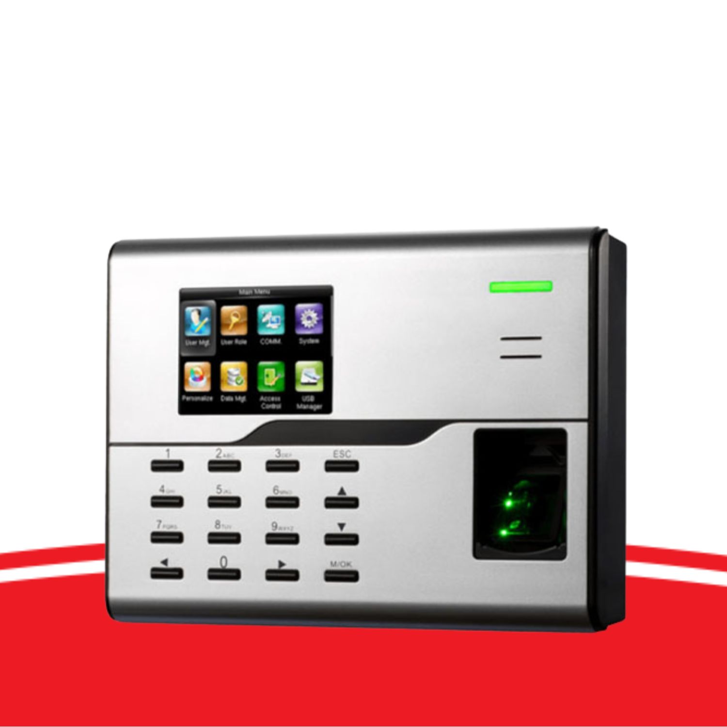 Máy chấm công vân tay và thẻ từ Ronald Jack UA890 – WIFI 4