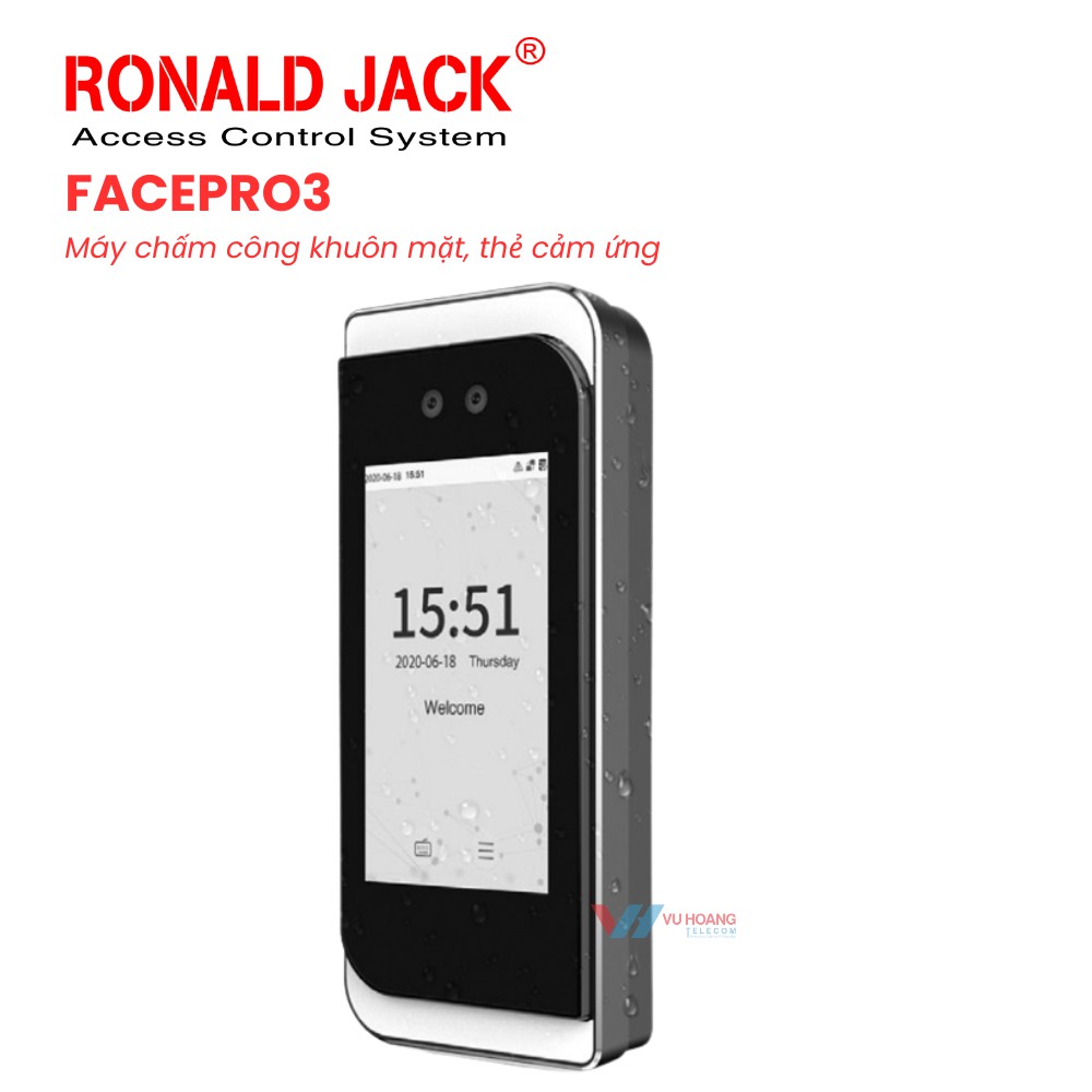 Máy chấm công khuôn mặt RONALD JACK MB300 - ảnh 1