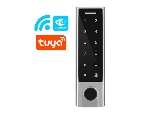 Đầu đọc vân tay HF3 Tuya WiFi - Thẻ từ, mật mã, IP66 6