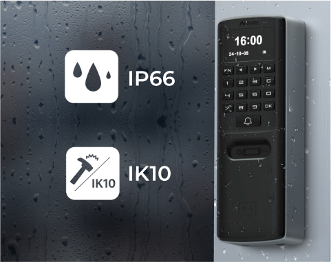 Anviz M7 Palm — Đầu đọc Palm Vein IP66 & IK10, PoE, OLED