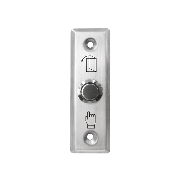 Nút nhấn mở cửa TM01A — Inox chống gỉ, tiếp điểm NO/NC/COM, 12VDC