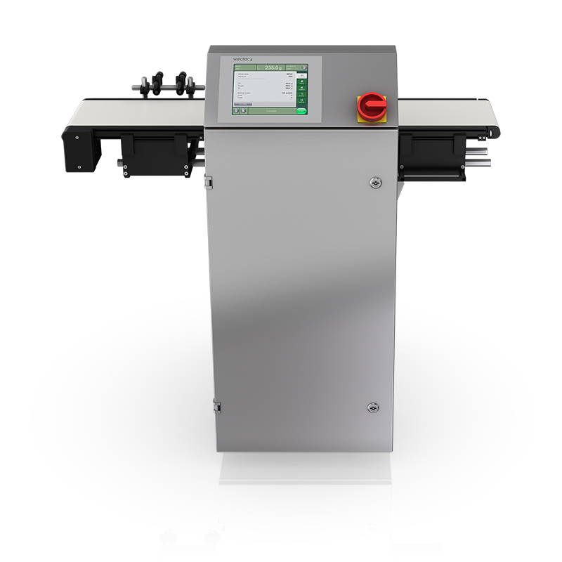 Wipotec Checkweigher — Cân kiểm tra động EMFR, throughput đến 650 pcs/min