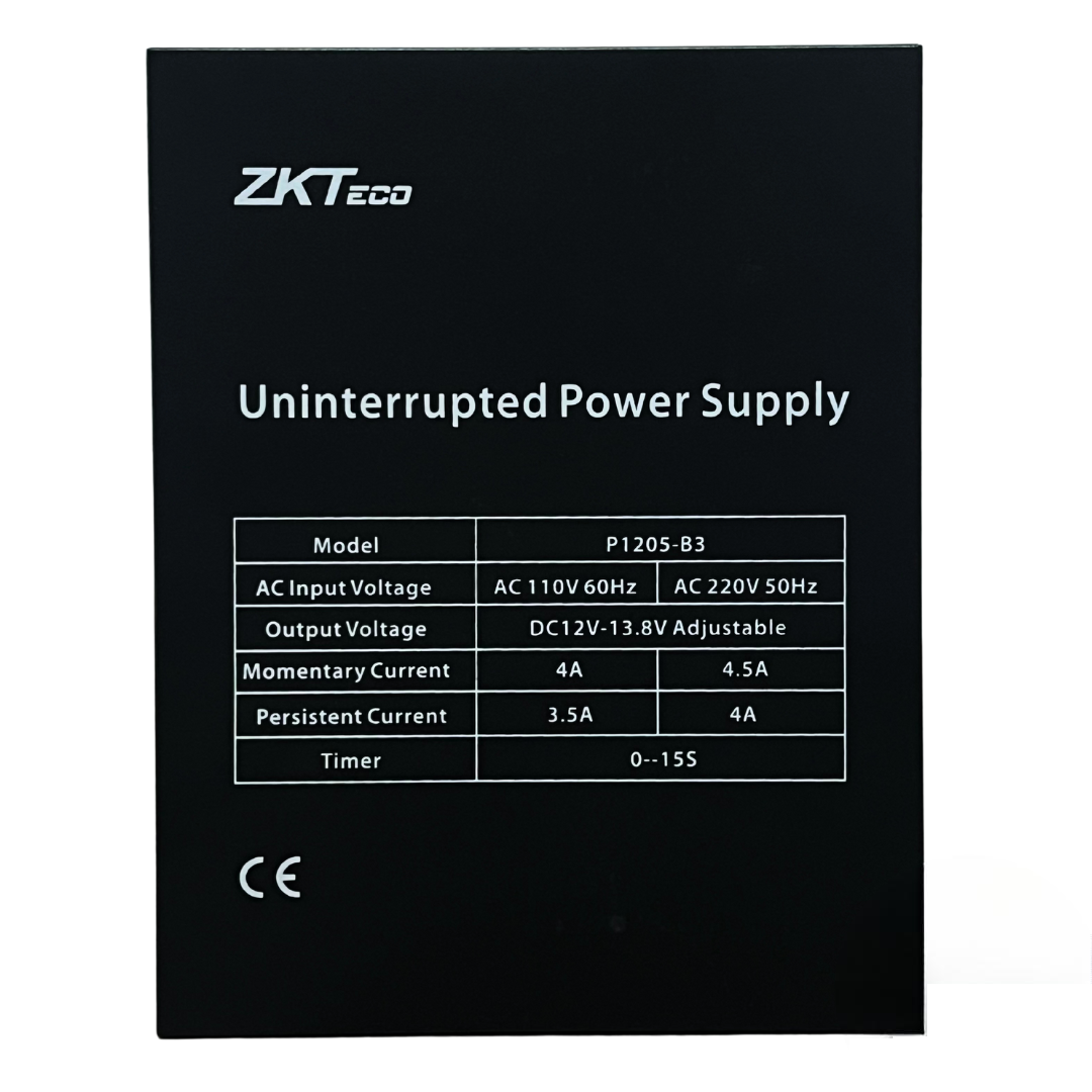 Bộ cấp nguồn lưu điện ZKTeco P1205-B3 - ảnh 3