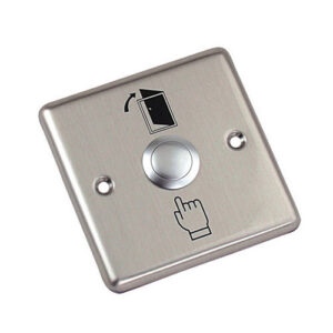 Nút Nhấn Mở Cửa TM04B — Inox Chống Gỉ, Tiếp Điểm NO/NC/COM