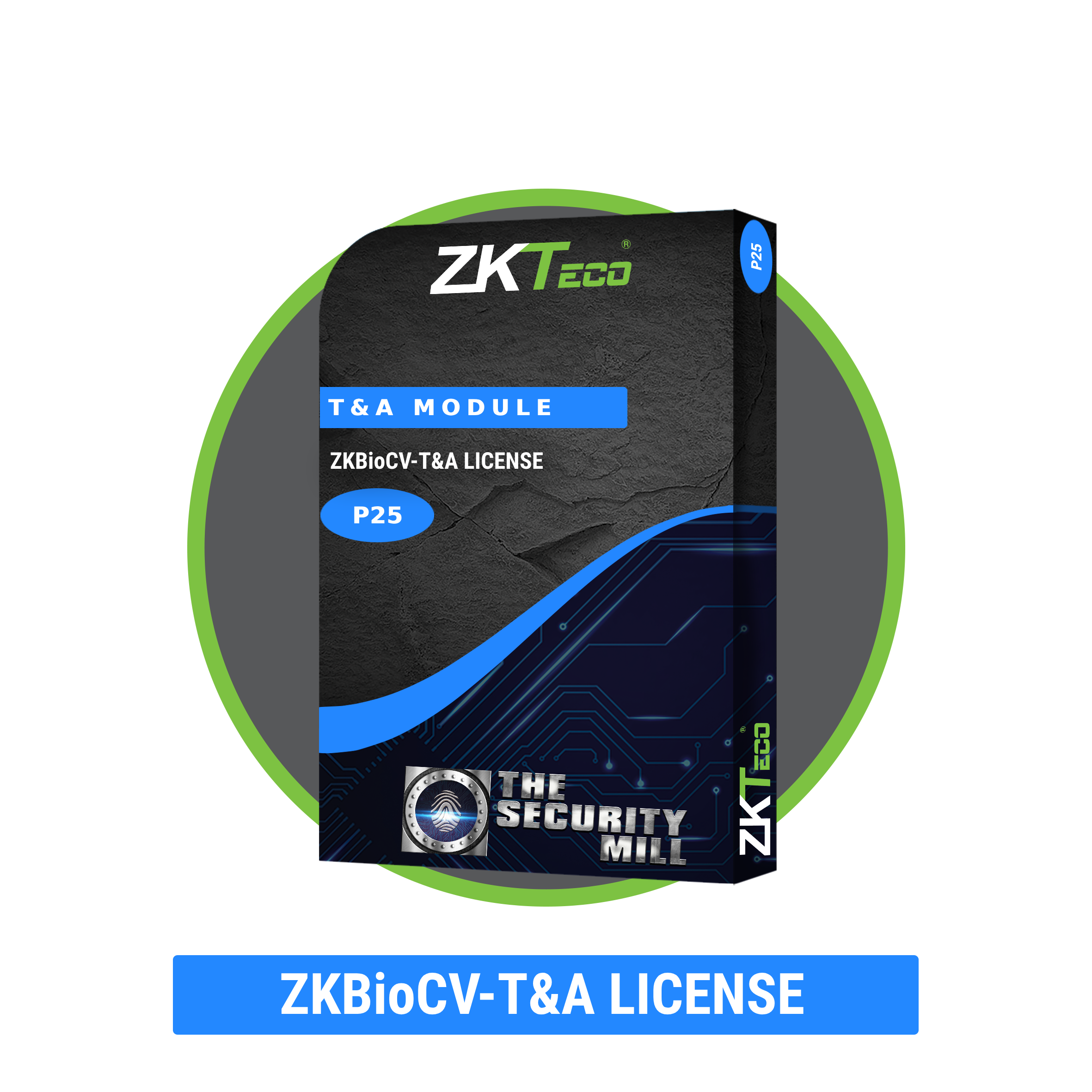 ZKBioCV-TA-P25 License Module — Bản quyền ZKBio CVSecurity cho chấm công