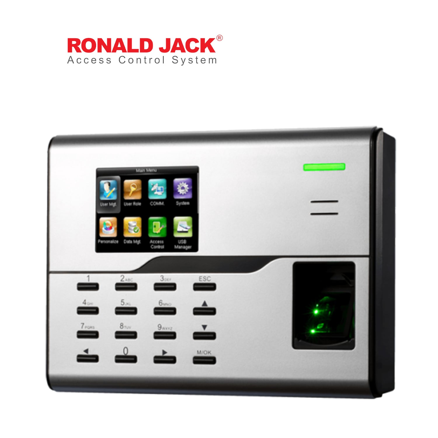 Máy chấm công vân tay và thẻ từ Ronald Jack UA890 – WIFI 6