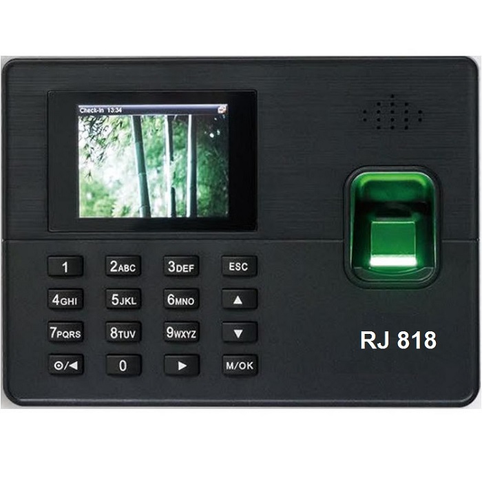 Máy chấm công vân tay RJ-818 Ronald Jack / ZKTeco 4