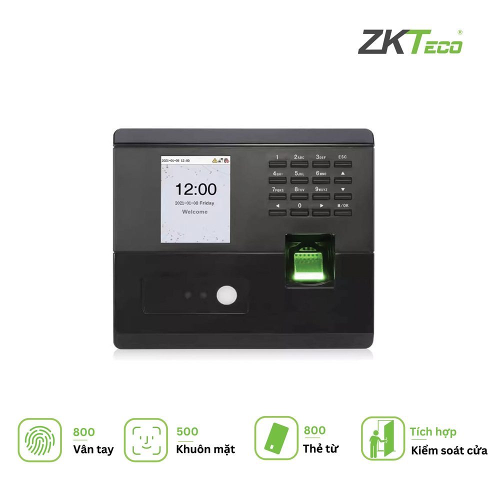 Máy Chấm Công Nhận Diện Khuôn Mặt MB33-VL-WF Kết Nối Wifi 2