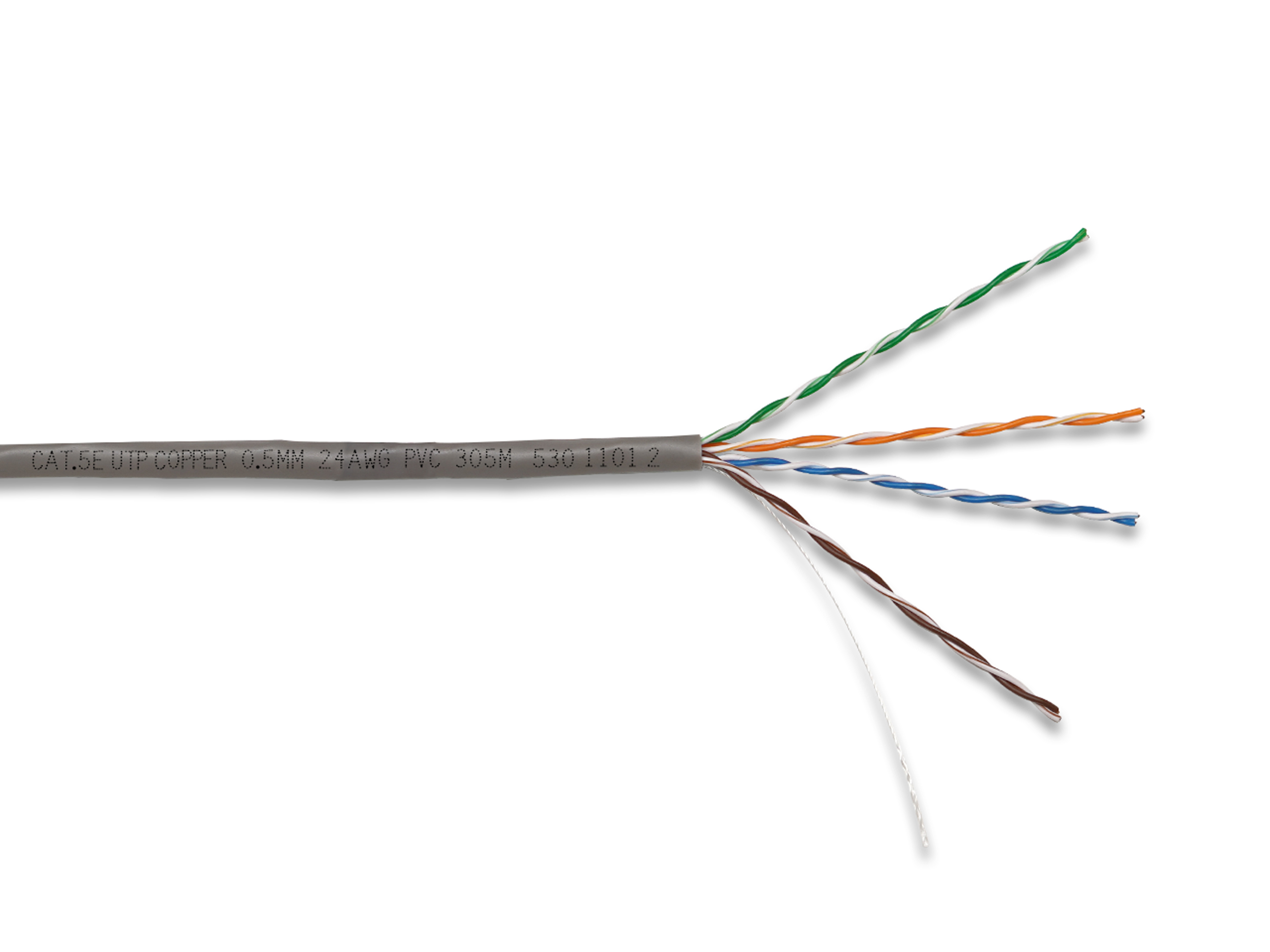 Cáp mạng APTEK Cat.5e UTP Copper 24AWG (530-1101-2) 2