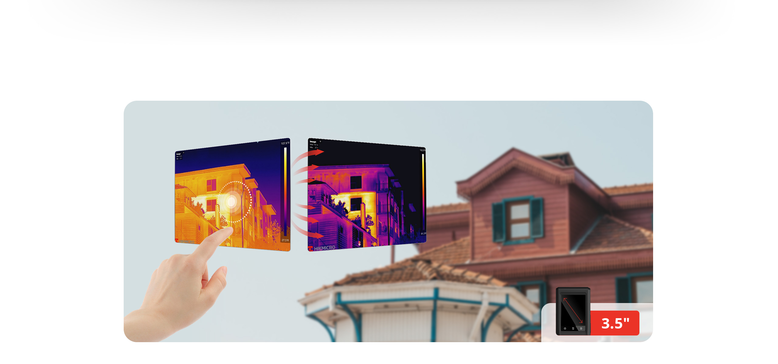 HIKMICRO Pocket2 – Camera nhiệt cầm tay 256×192, màn hình cảm ứng 3.5 - ảnh 2