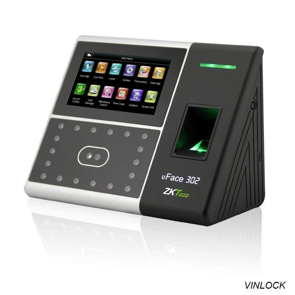 Máy chấm công vân tay và 500 khuôn mặt ZKTeco IFace302 - ảnh 3