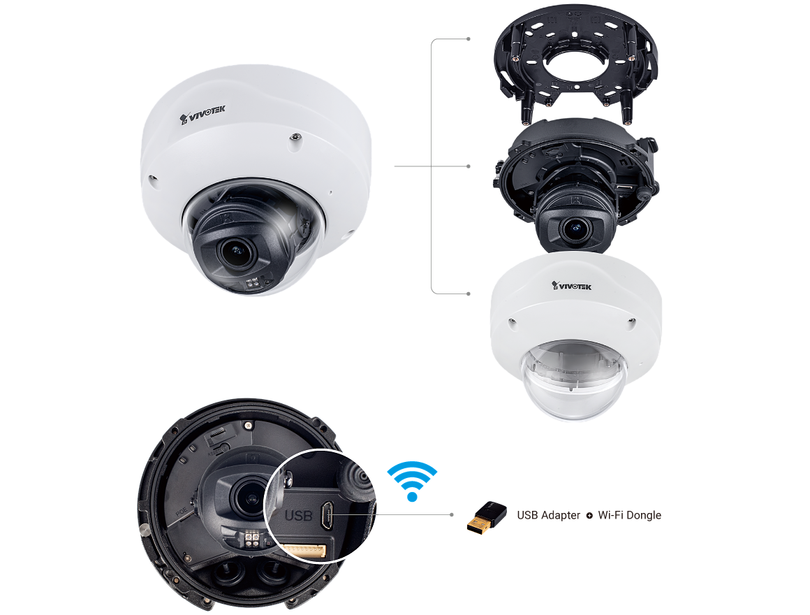 Camera IP Dome VIVOTEK FD9391-EHTV-V2 3