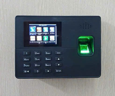 Máy chấm công vân tay K89, nhà sản xuất ZKTeco, điện áp 12V - ảnh 1