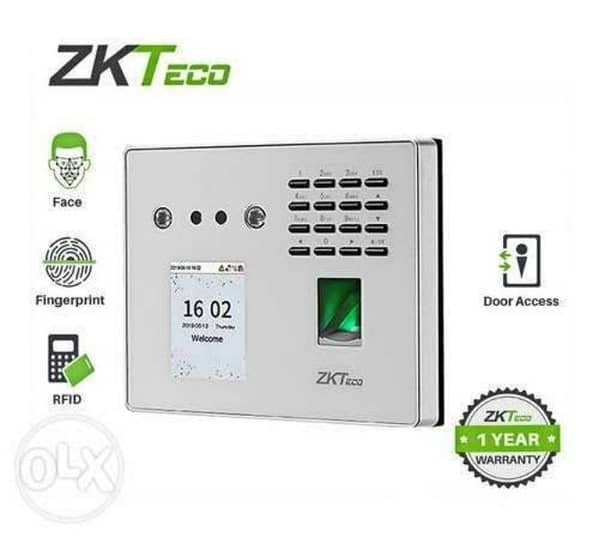 Máy chấm công vân tay, khuôn mặt ZKTECO MB40-VL 6