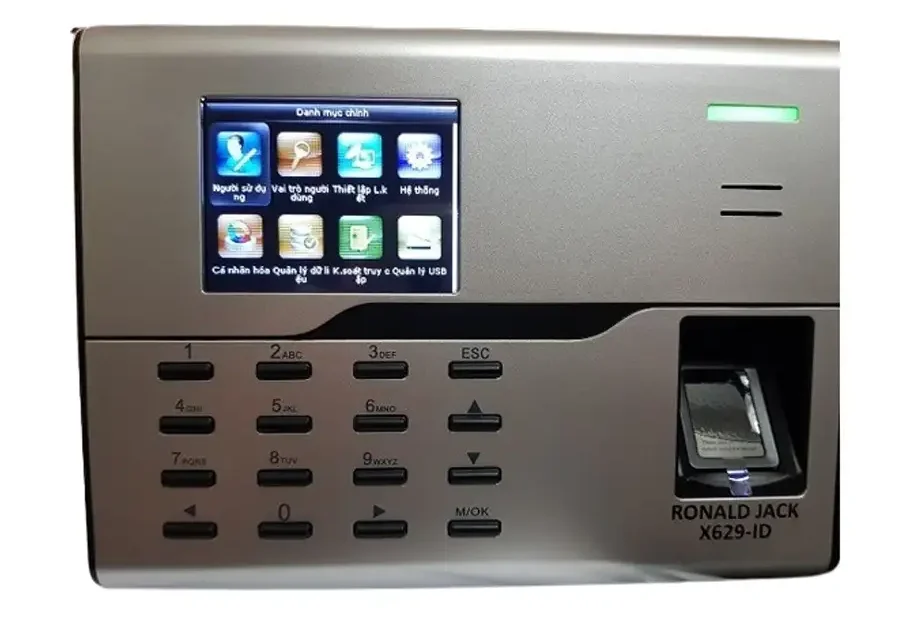 Máy chấm công Ronald Jack X629-ID (Có WIFI) 4