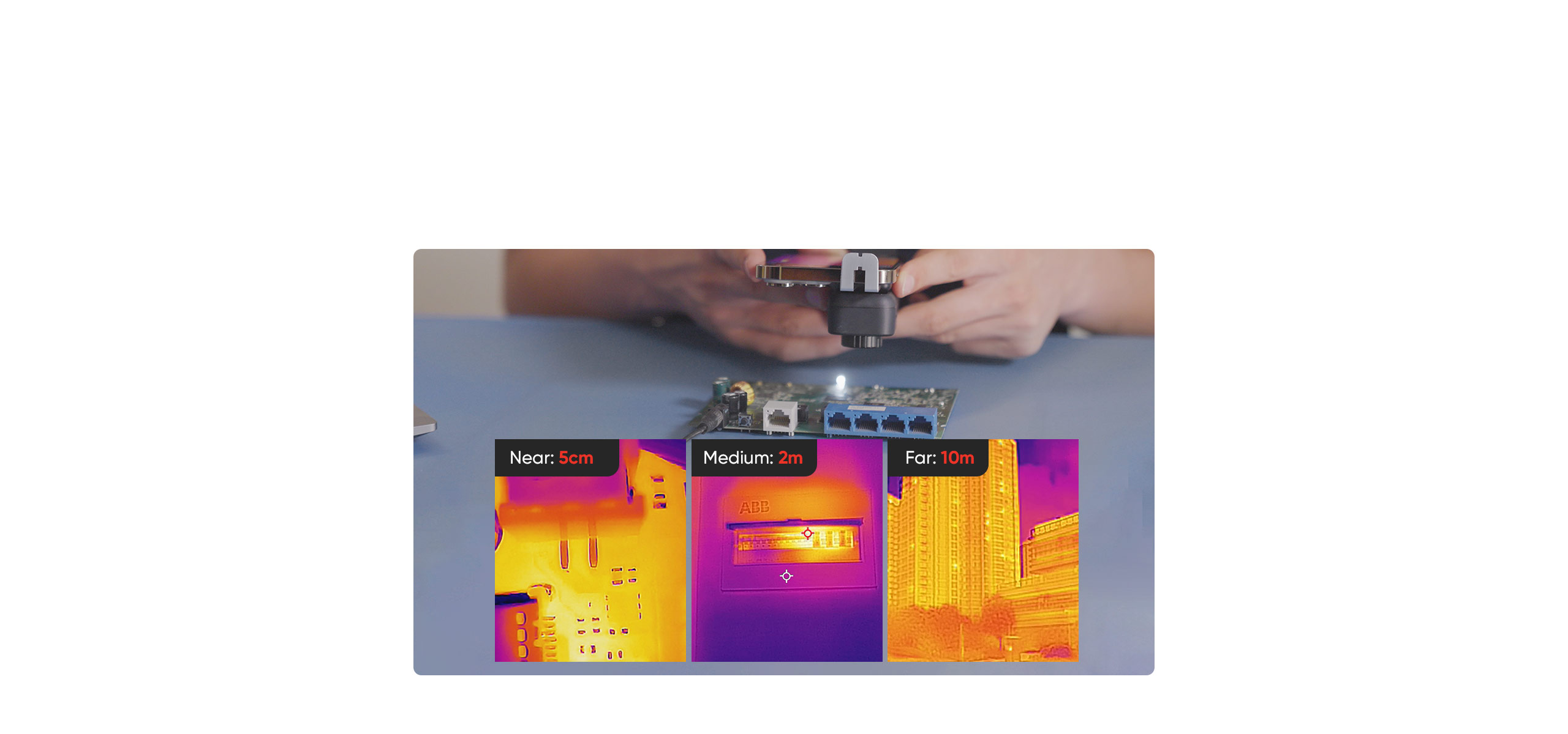 HIKMICRO MiniX Camera Nhiệt Hai Ống Kính Không Dây 5