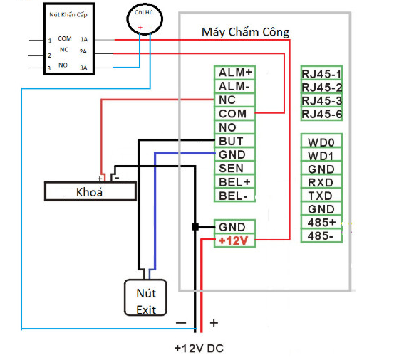 Khóa nam châm điện tử ZKTeco LM-2805 - ảnh 2