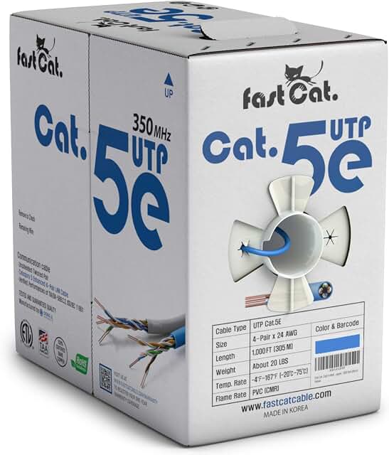 Cáp mạng Cat5e Ethernet — Cáp UTP Cat 5e cho hệ thống mạng - ảnh 3