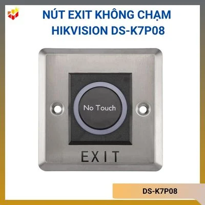Nút nhấn mở cửa cảm ứng không chạm Hikvision DS-K7P08 3