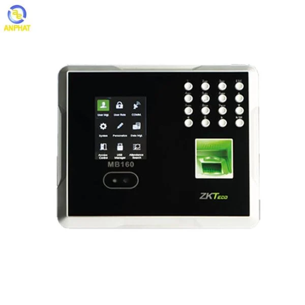 Máy chấm công nhận diện khuôn mặt và vân tay ZKTeco MB160 2