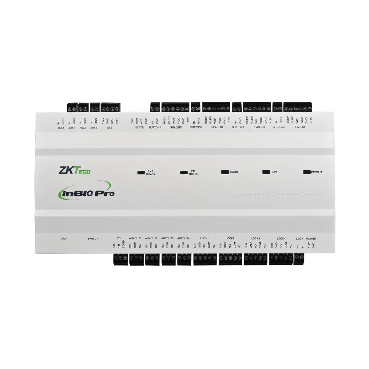 Bộ điều khiển trung tâm ZKTECO InBio460 Pro Plus 3